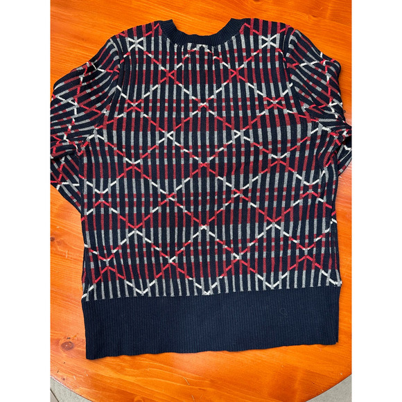 Vintage Nautica  Red, White, and Blue Sweater - Sz L - Picture 2 of 5